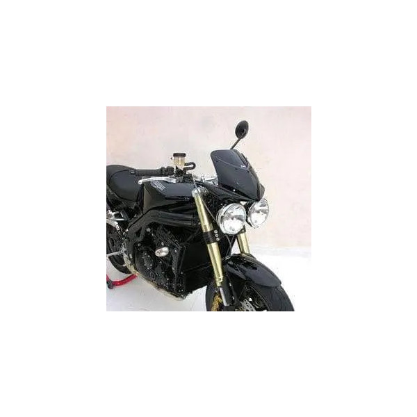 Ermax Ermax screen for triumph nose fairing | black (opaque) | triumph speed triple 1050 2005>2010